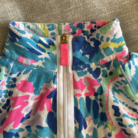 Lilly Pulitzer Kids half zip - Picture 2 of 5